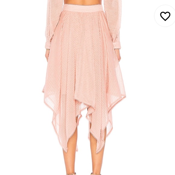 NWT HOH 1960 x Revolve Penny Skirt in Rose. Medium - Picture 3 of 6